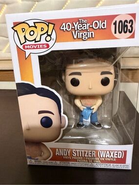 Funko Andy Stitzer (Waxed) Pop! Figure - Blue, Black, White